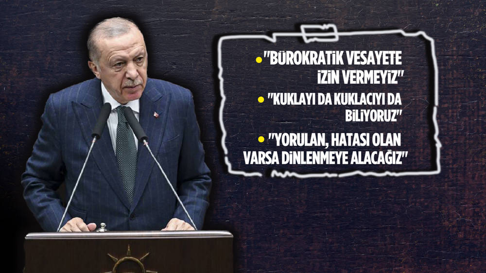 Erdoğan'dan kumpas iddialarına sert yanıt 