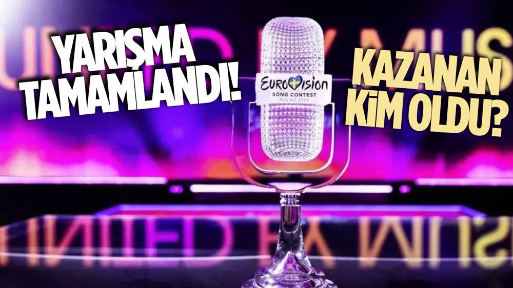 Eurovision 2024'ün kazananı belli oldu!