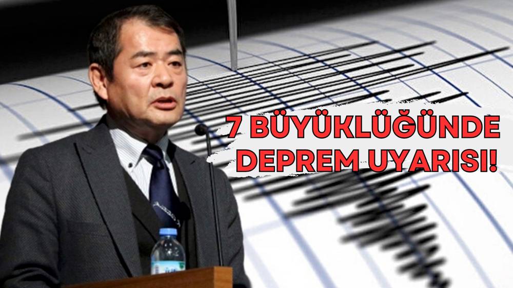 Japon Deprem Uzmanı Moriwaki'den kritik uyarı: 7 büyüklüğünde deprem bekleniyor 