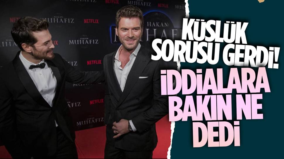 Kıvanç Tatlıtuğ'dan Çağatay Ulusoy'la küs müsünüz? Sorusuna yanıt 