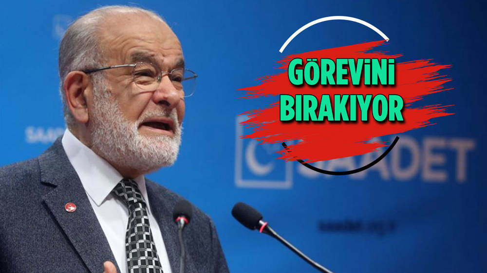 Saadet Partisi'nde yeni dönem! Temel Karamollaoğlu görevinden ayrılacağını açıkladı