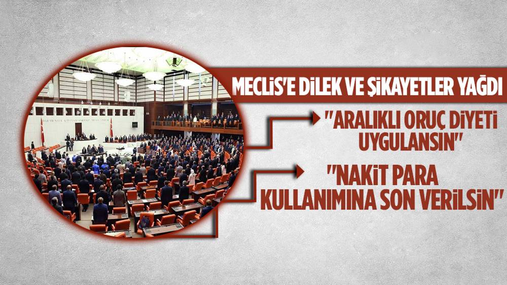 TBMM'ye yolda geçen süre mesaiden sayılsın önerisi 