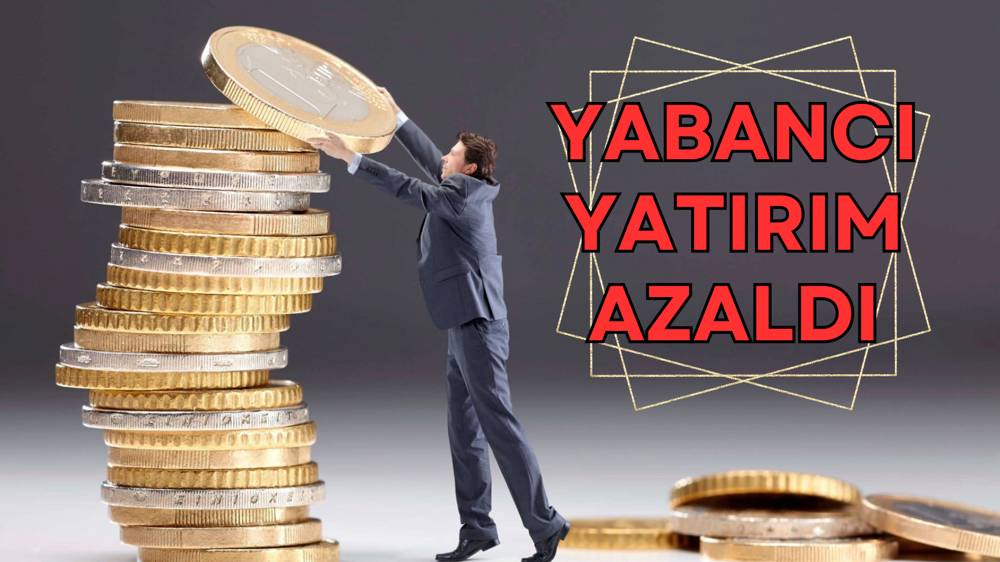 Türkiye'ye yabancı yatırımda büyük düşüş