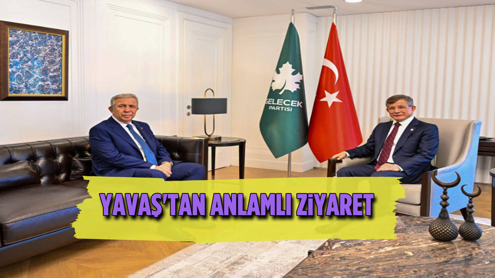 Yavaş'tan Davutoğlu'na teşekkür ziyareti 