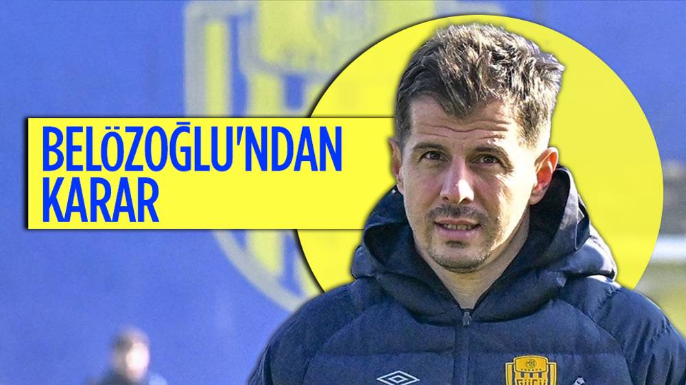 Ankaragücü'nde Emre Belözoğlu gelişmesi 