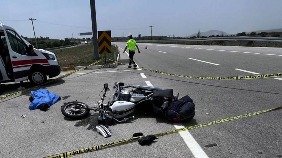 Denizli'de motosiklet sürücüsünün ölümüne neden olan şahıs aranıyor