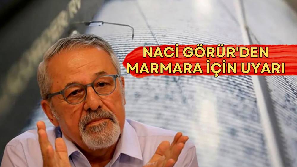 Naci Görür: Eğer deprem olursa Marmara bölgesi çöker