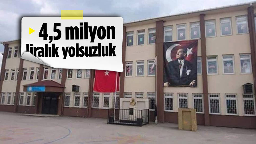 Okulda milyonluk vurgun iddiası 