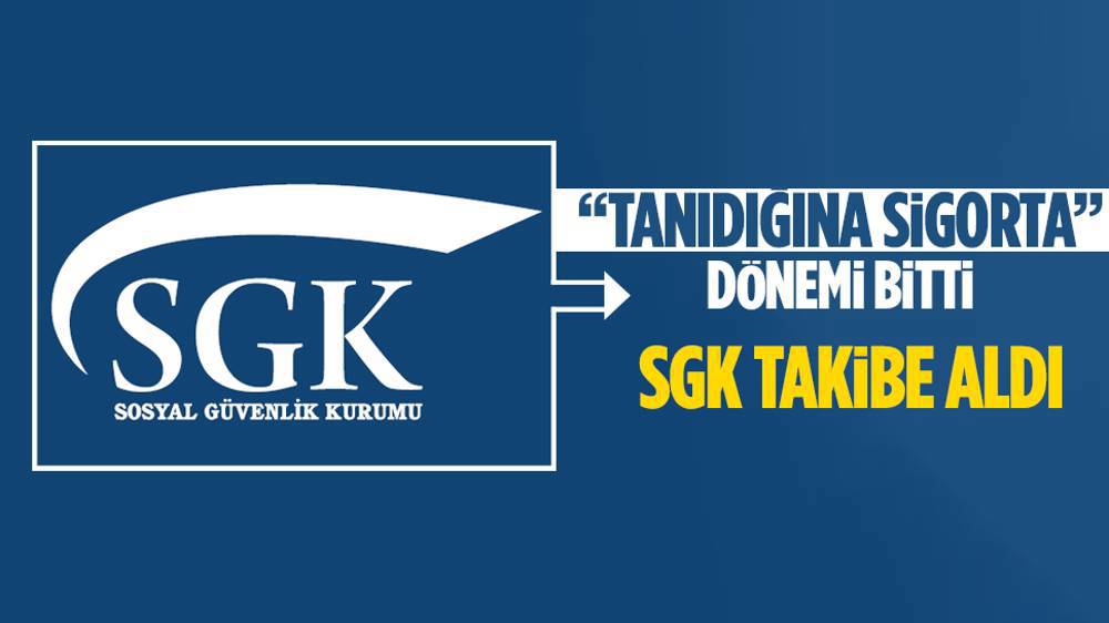 SGK "Sahte Sigortalılık ve Sahte İş Yeri Takip Platformu" kurdu