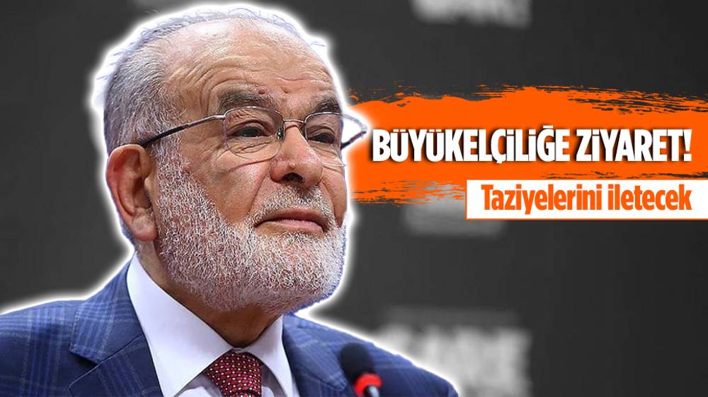 Temel Karamollaoğlu'ndan İran Büyükelçiliği'ne ziyaret!