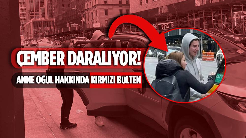 Yazar Eylem Tok ve oğlu  Timur Cihantimur  hakkında kırmızı bülten çıkartıldı.