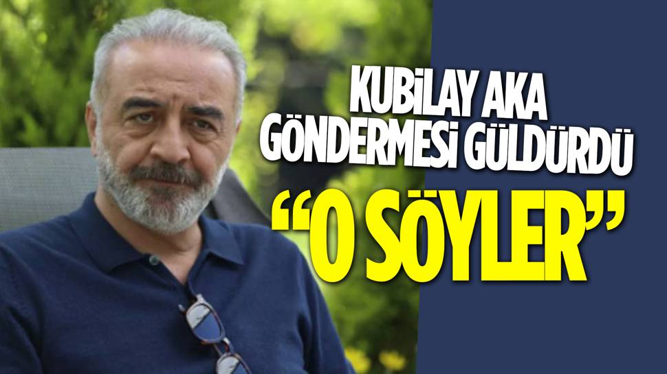 Yılmaz Erdoğan'dan Kubilay Aka'ya gönderme! 