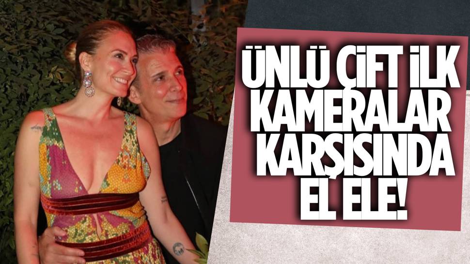 Ceyda Düvenci ve sevgilisi Güçlü Mete ilk kez kameralar karşısında!