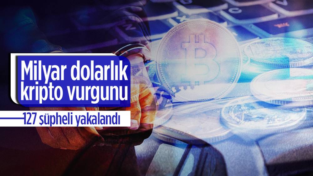 21 ilde kripto para dolandırıcılığı yapanlara Sibergöz-42 Operasyonu; 127 gözaltı