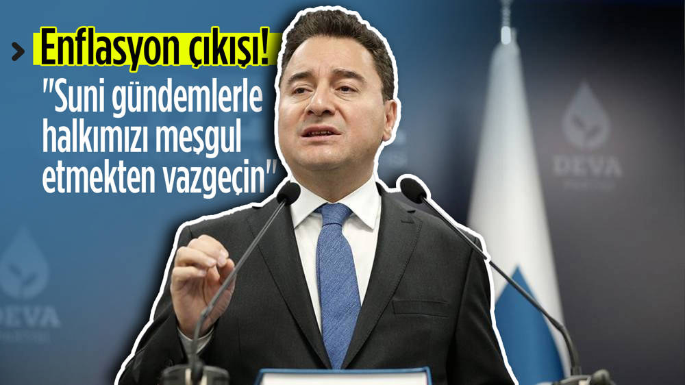 Ali Babacan'dan enflasyon tepkisi!