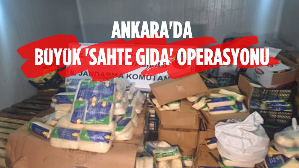 Ankara'da 300 ton 'sahte gıda maddesi' ele geçirildi