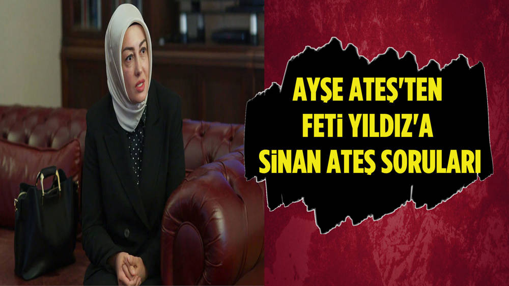 Ayşe Ateş'ten, MHP'li Feti Yıldız'a 4 soru