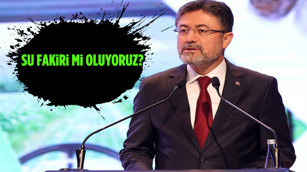 Bakan Yumaklı'dan su sorunu hakkında kritik açıklama