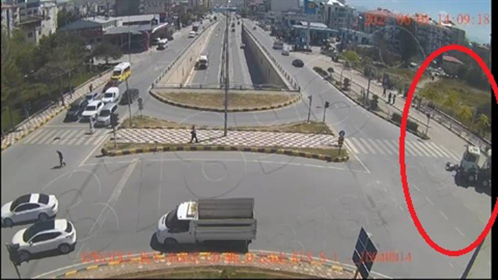 Beton mikserinin çarptığı öğretmen Selçuk Kaplan hayatını kaybetti; kaza anı kamerada!