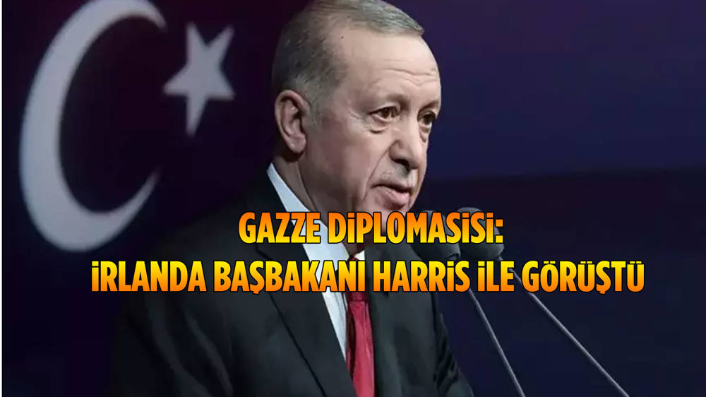 Cumhurbaşkanı Erdoğan, İrlanda Başbakanı Harris ile görüştü