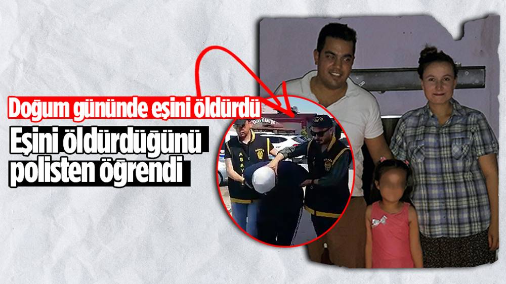 Doğum gününde eşini öldüren sanık “ Rastgele ateş ettim, kimi vurduğumu bilmiyorum” diye kendisini savundu