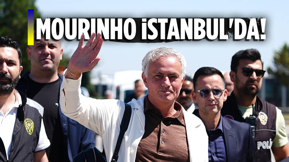 Fenerbahçe'nin yeni teknik direktör adayı Jose Mourinho İstanbul'da