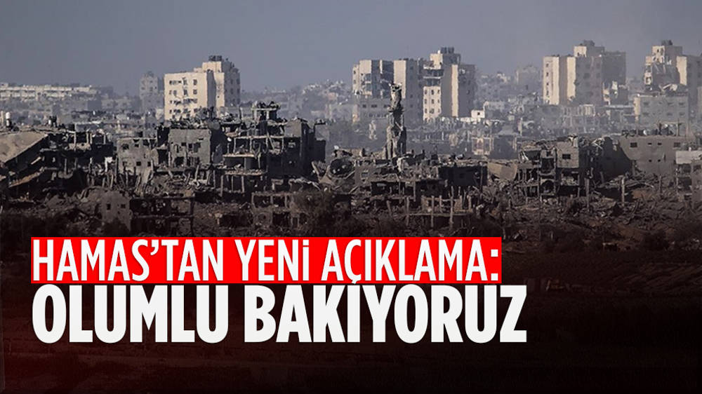 Hamas'tan açıklama: Olumlu bakıyoruz...