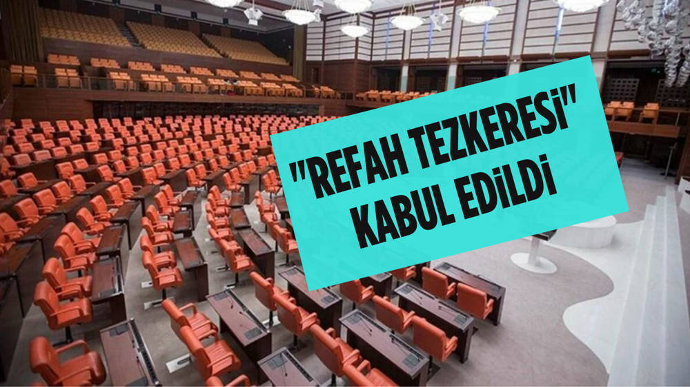 İsrail'in Refah saldırılarını kınayan tezkere, TBMM'de kabul edildi