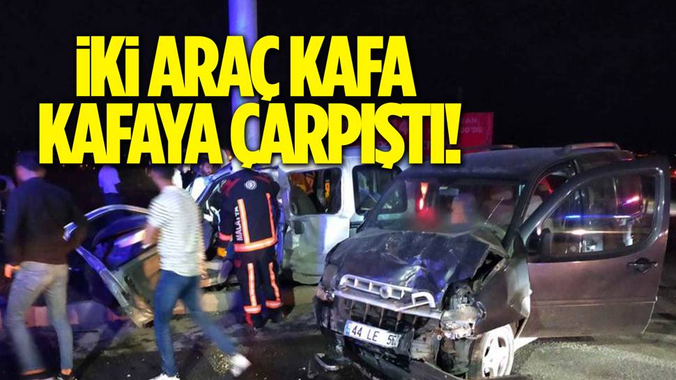 Malatya'da kaza!