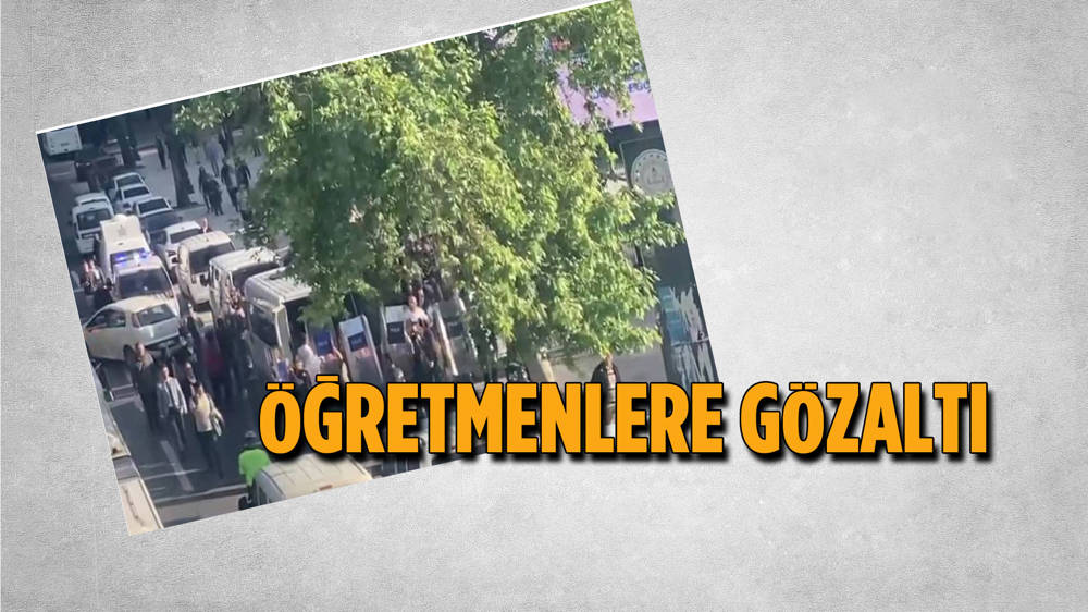 MEB önünde oturma eylemi yapan özel okul öğretmenleri gözaltına alındı