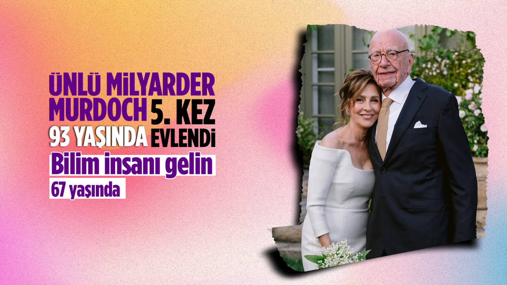 Milyarder medya patronu Rupert Murdoch, Elena Zhukova ile evlendi