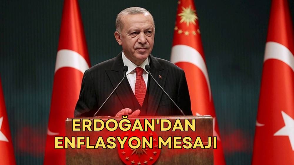 Enflasyon ne zaman düşecek? Cumhurbaşkanı Erdoğan tarih verdi