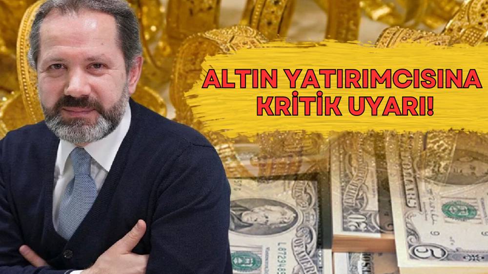 İslam Memiş uyardı! Altın piyasasında sert kırılmalar bekleniyor 