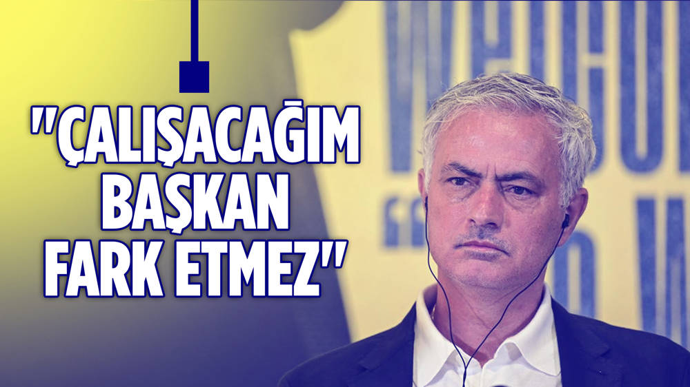 Jose Mourinho resmen Fenerbahçe'de 