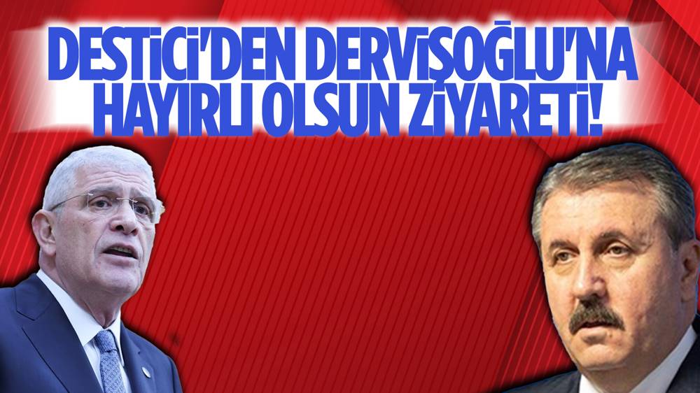 Müsavat Dervişoğlu ve Mustafa Destici bugün bir araya geliyor!