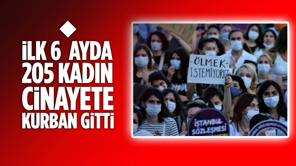 2024'ün ilk yarısında kadın şiddet arttı 