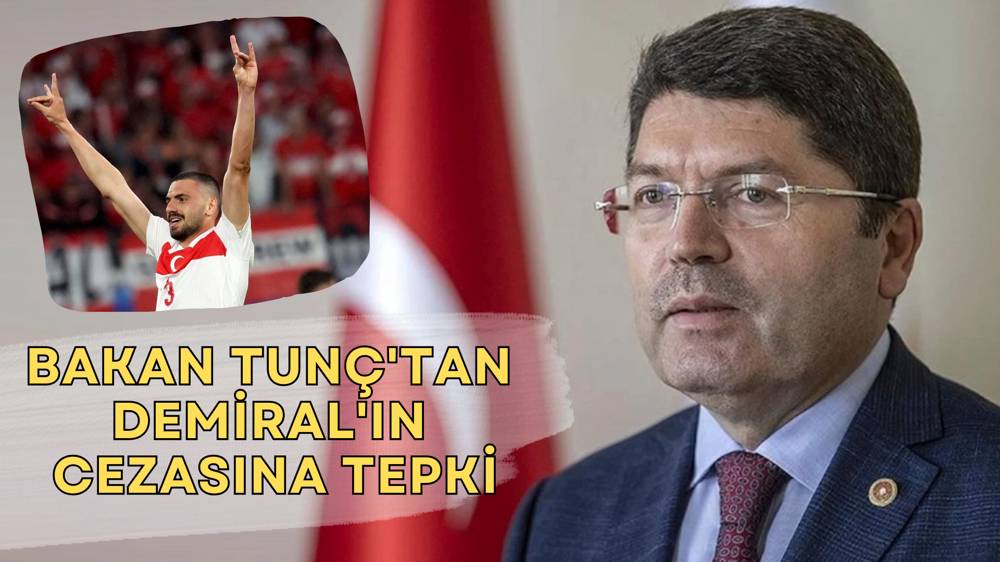 Adalet Bakanı Yılmaz Tunç'tan UEFA'nın Merih Demiral'a cezasına tepki