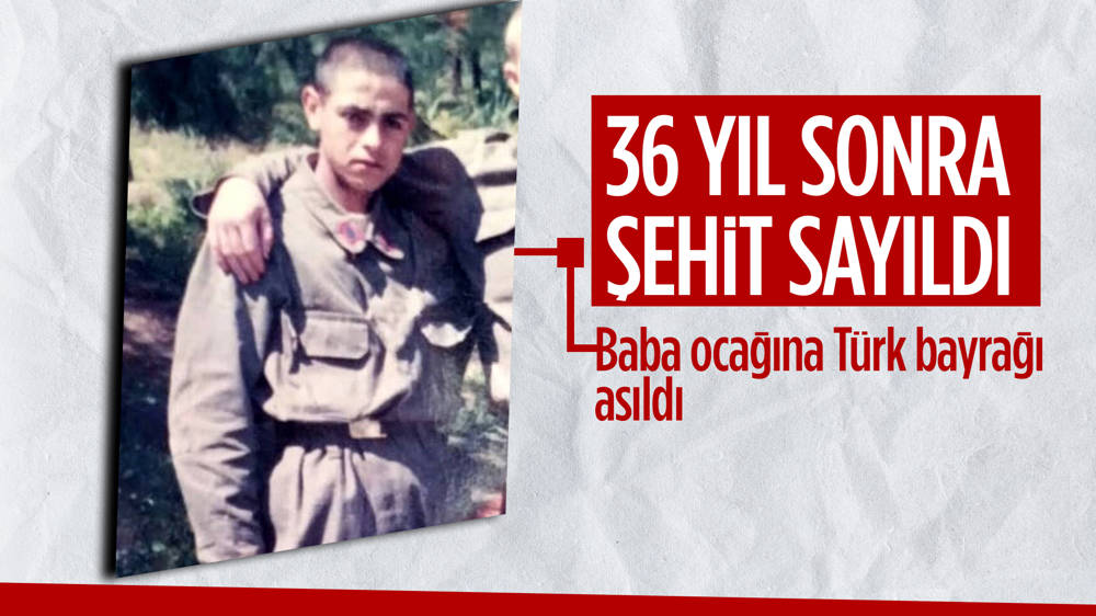 Afyonkarahisarlı er Osman Savsar, 36 yıl sonra şehit sayıldı