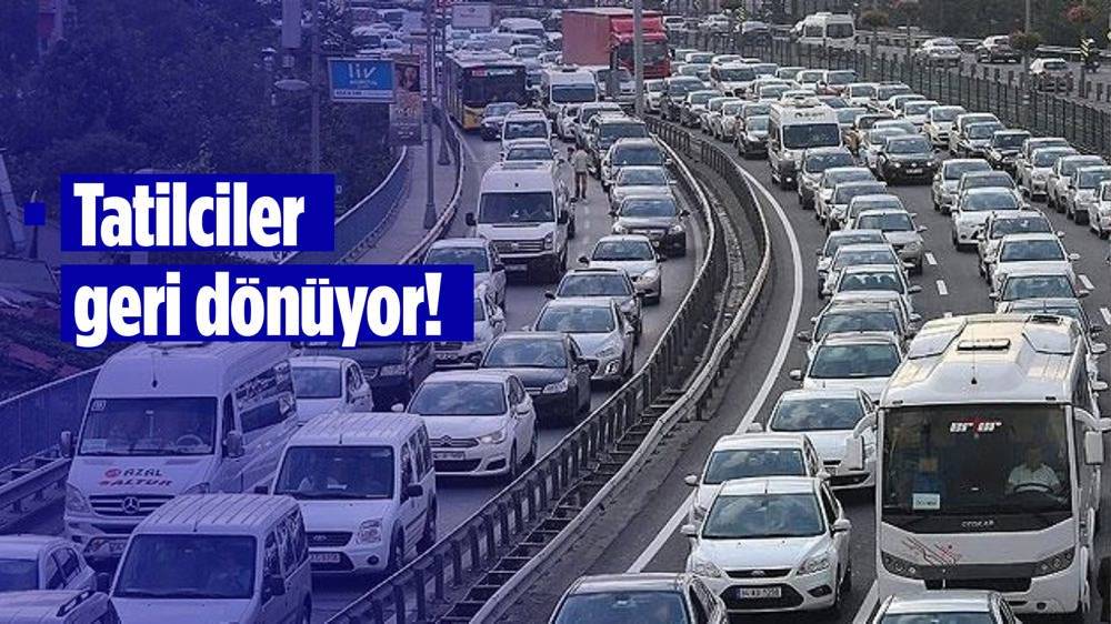 Bodrum'a gidenler dönüş yolunda!  