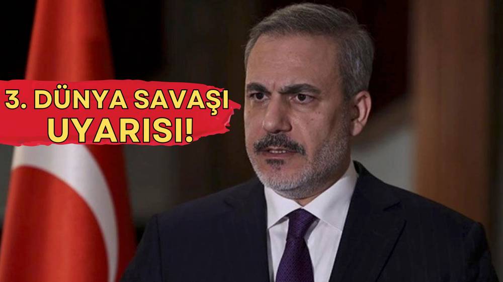 Hakan Fidan: 3. Dünya savaşı riski var