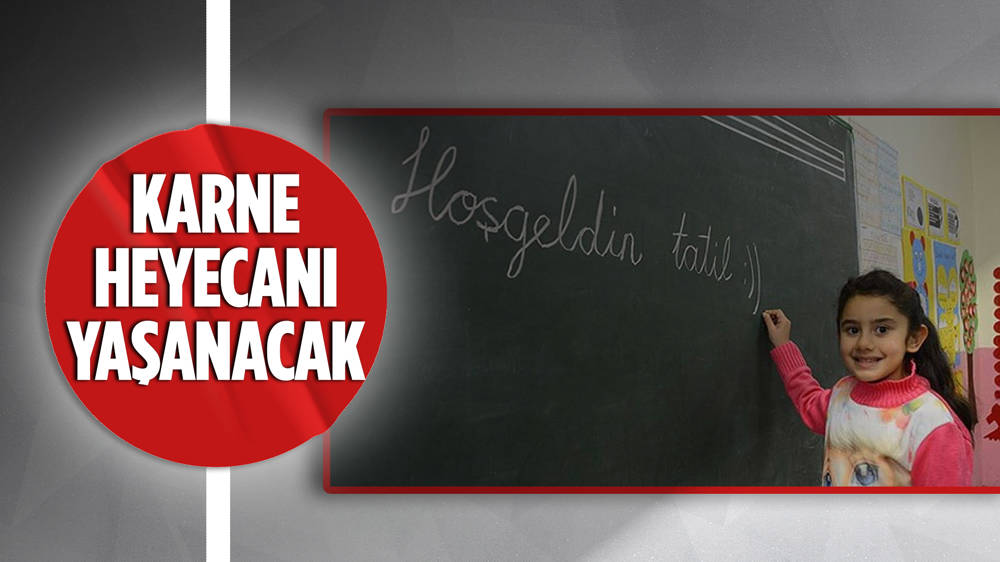 20 milyon öğrenci tatile çıkıyor 