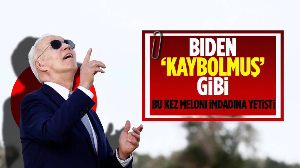 ABD Başkanı Joe Biden İtalya’da tuhaf hareketleriyle gündem oldu