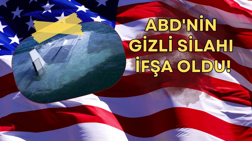 ABD'nin insansız su altı aracı ifşa oldu