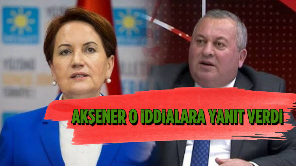 Akşener'den iddialara yanıt 