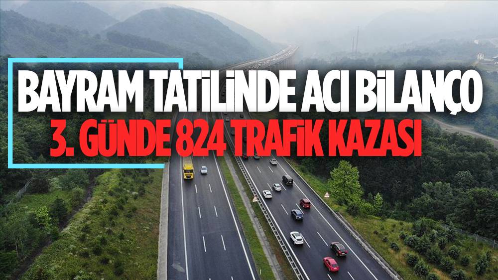 Ali Yerlikaya açıkladı! Bayram tatilinde 3. günün bilançosu 