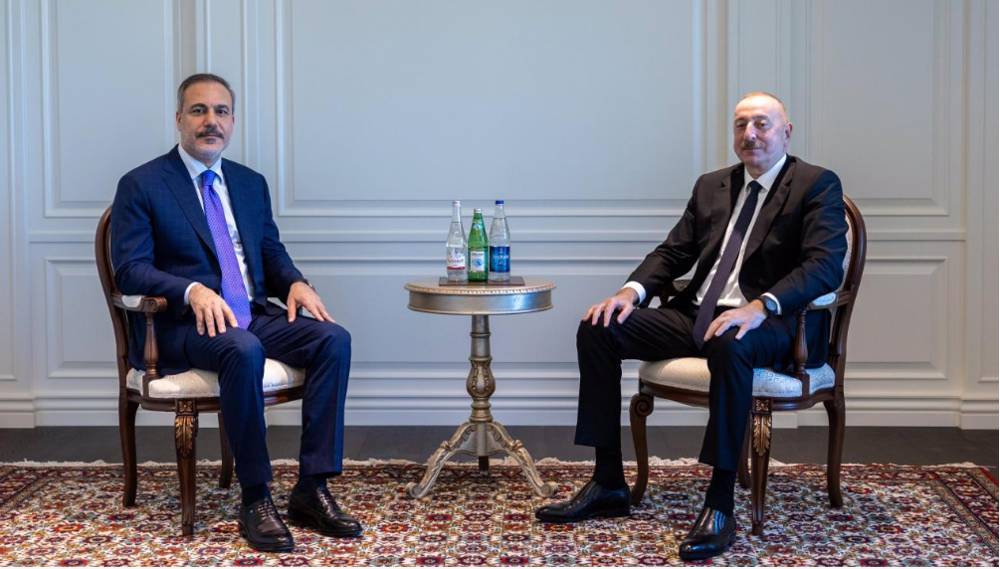 Aliyev ve Fidan, Ermenistan'la ilişkileri müzakere etti