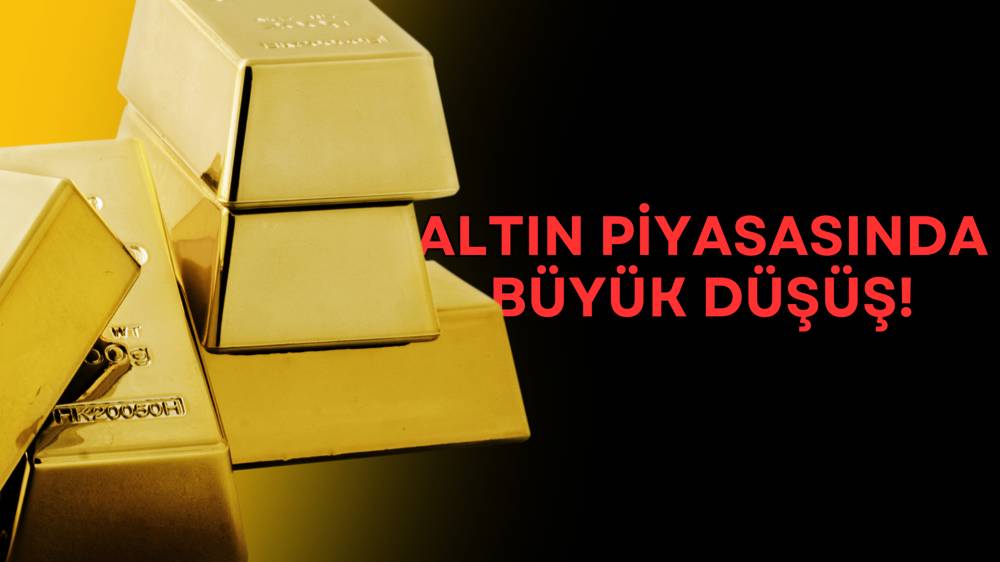 Altın piyasasında sarsıcı değer kaybı devam ediyor!