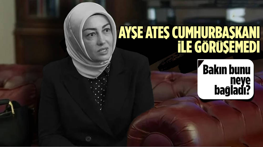 Ayşe Ateş’ten Cumhurbaşkanı Erdoğan ile görüşememesi sonrası “Bahçeli’nin çağrısı sanırım karşılık buldu” değerlendirmesi