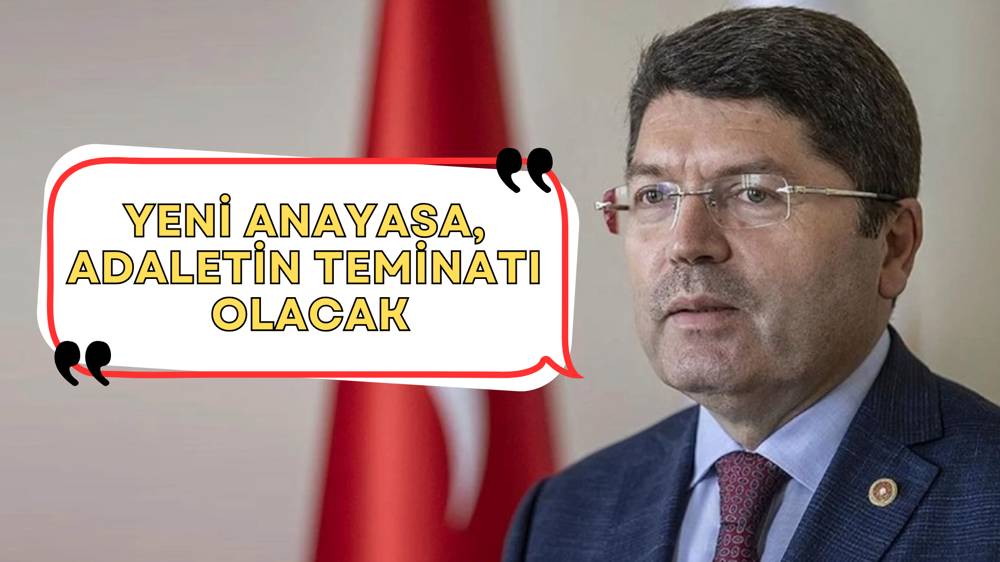 Bakan Yılmaz Tunç'tan ''yeni anayasa'' vurgusu