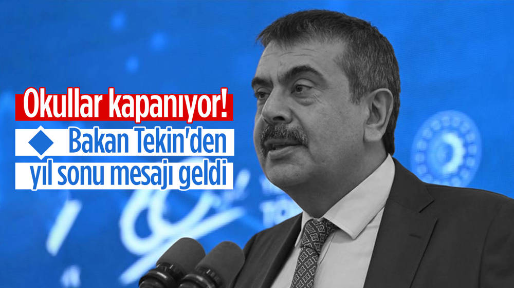 Bakan Yusuf Tekin'den yıl sonu mesajı! 